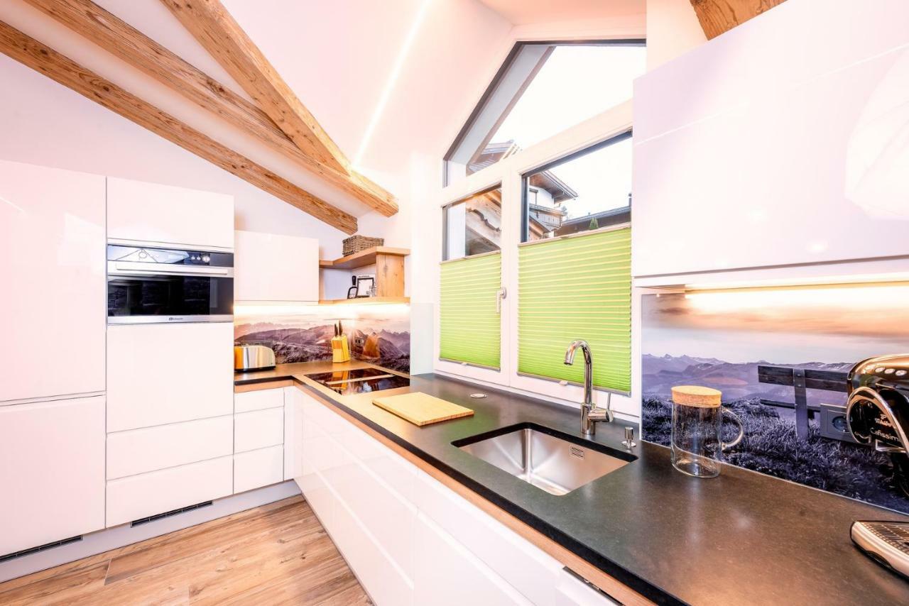 Gasteg Living Lägenhet Maria Alm am Steinernen Meer Exteriör bild